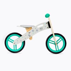 Kinderkraft Велосипед за бягане Runner бяло и зелено KKRUNNRSTR0000