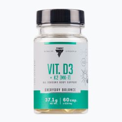 Витамин D3 K2 (MK-7) Trec витаминен комплекс 60 капсули TRE/539