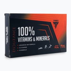 100% витамини и минерали Trec комплекс от витамини и минерали 60 капсули TRE/942