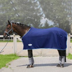 York Ekona синьо вълнено одеяло за коне 150939125