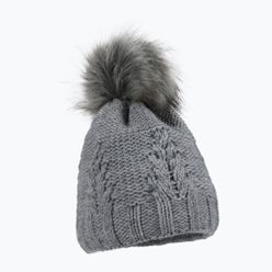 Дамска зимна шапка с комин Horsenjoy Mirella сива 2120506