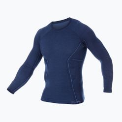 Мъжка термална тениска Brubeck Active Wool 5782 тъмно синьо LS12820