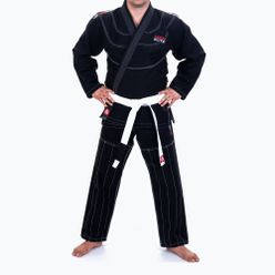 Bushido Gi Elite BJJ тренировъчно кимоно + колан черен DBX-BJJ-2-A2