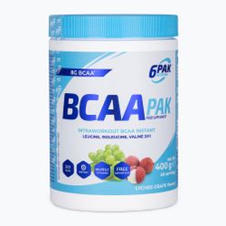BCAA 6PAK аминокиселини 400g личи-грозде PAK/013#LIWIN