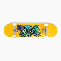 Fish Skateboards Mason Класически скейтборд за начинаещи 8.0' жълт