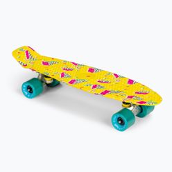 Fish Skateboards Печат Memphis жълт FS-FB-MEM-SIL-SGRE скейтборд