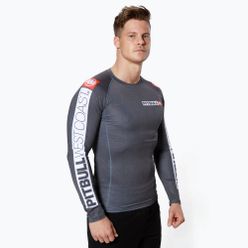 Rashguard longsleeve męski Pitbull 'S Rash szary 920021020204