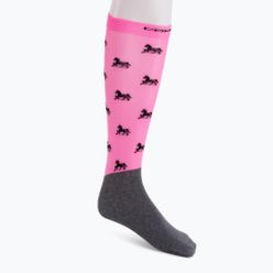 Чорапи за езда COMODO розови SPJM/HORSES07