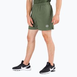 Pitbull Performance Small Logo green мъжки шорти за тренировка 992203360001