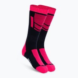 Детски ски чорапи 4F F028 тъмносиньо и розово 4FJAW22UFSOF028