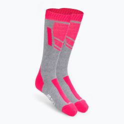 Детски ски чорапи 4F F028 сиво-розови 4FJAW22UFSOF028