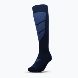 Мъжки скиорски чорапи 4F M030 тъмно сини 4FAW22UFSOM030