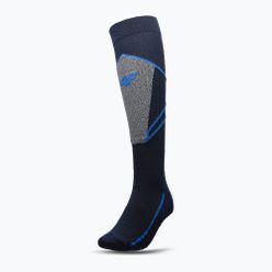 Мъжки скиорски чорапи 4F M031 тъмно сини 4FAW22UFSOM031