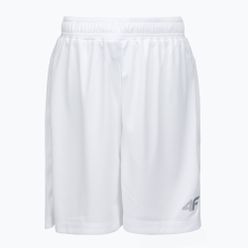 Детски къси панталони 4F Функционално бяло S4L21-JSKMF055-10S