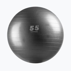 Фитнес топка Gipara 55 см сива 3141