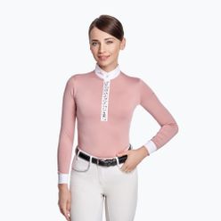 Дамска състезателна риза с дълъг ръкав Fera Nebula pink 1.1.l