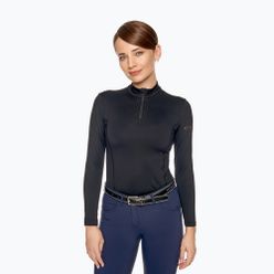 Дамска конна тениска с дълъг ръкав Fera Brilliant black 1.5.