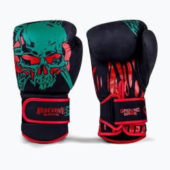 GroundGame Токсични боксови ръкавици черни 21BOXGLOTOX10
