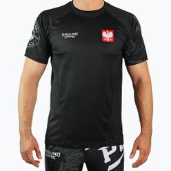 Мъжка тренировъчна тениска GroundGame Poland black 21TRTSHPOLS
