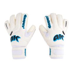 Детски вратарски ръкавици 4Keepers Champ Aq Contact V Hb бяло и синьо