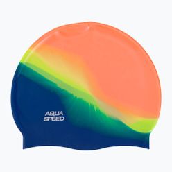 AQUA-SPEED Bunt 48 оранжево-синя шапка за плуване 113