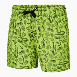Детски къси панталони за плуване AQUA-SPEED Finn Shells зелен 306