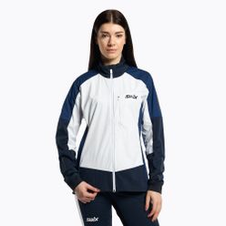 Swix Dynamic дамско яке за ски бягане бяло и синьо