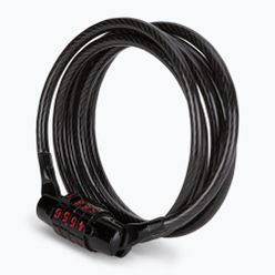 Кабелна ключалка за велосипед Kryptonite черна Keeper 512 Combo Cable