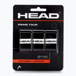 HEAD Prime Tour 3 бр. тенис обвивки Black 285621
