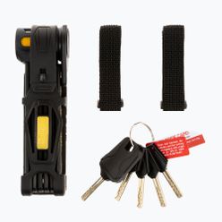 ONGUARD Ключалка за връзка K9 COMBO сгъваема 8116 5 x код на ключа черен ONG-8116