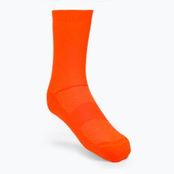 Чорапи за колоездене POC Fluo orange 65142