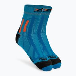 Мъжки чорапи за бягане X-Socks Trail Run Energy blue RS13S19U-A008