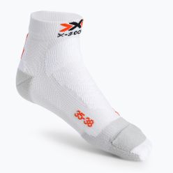 X-Socks Run Discovery чорапи за бягане бяло-сиви RS18S19U-W008