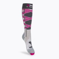 Дамски чорапи за ски X-Socks Ski Control 4.0 сиви XSSSKCW19W