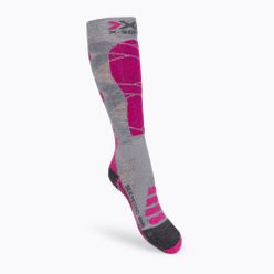 Дамски ски чорапи X-Socks Ski Silk Merino 4.0 grey XSSSKMW19W