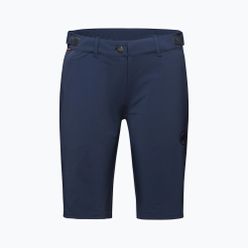 Дамски къси панталони за трекинг MAMMUT Runbold navy blue