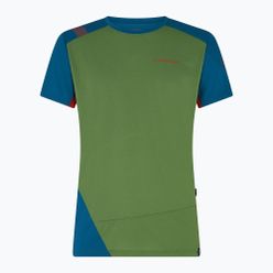 Мъжка тениска за катерене La Sportiva Grip green-blue N87718623