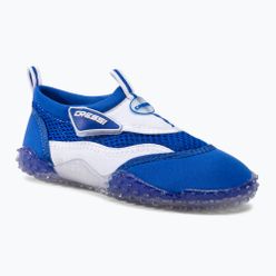 Детски обувки за вода Cressi Coral в бяло и синьо VB945024