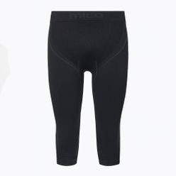Мъжки термо панталон Mico Odor Zero Ionic+ 3/4 черен CM01454