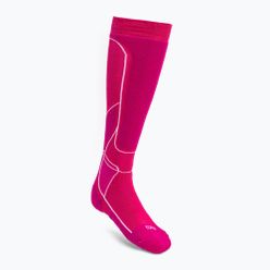 Дамски ски чорапи Mico Medium Weight Warm Control Pink CA00226