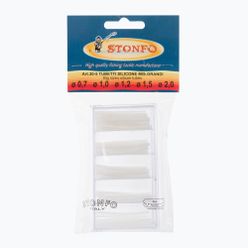 Stonfo силиконови тръбички за поплавък бели 218530
