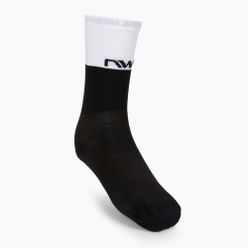 Northwave Work Less Ride More чорапи за колоездене черно и бяло C89222015