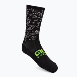 Alé Versilia чорапи за колоездене черни L20187401