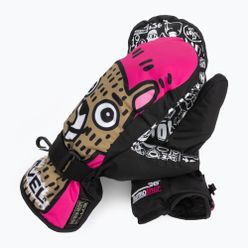 Level Junior Mitt детски ски ръкавици розови 4152JM