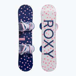 Детски сноуборд Roxy Poppy Пакет + свръзки тъмносиньо и розово 22SN066