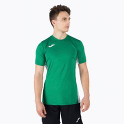 Мъжка волейболна фланелка Joma Superliga в зелено и бяло 101469