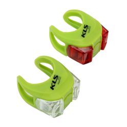 Комплект зелени светлини за велосипед Kellys TWINS