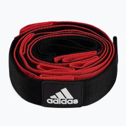 Колан за упражнения adidas черен/червен ADTB-10608