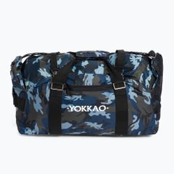 YOKKAO Кабриолетна камуфлажна спортна чанта синя/черна BAG-2-B