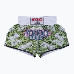 YOKKAO Хавайски зелени ММА шорти TYBS-136-20